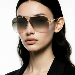 Dior Black and Gold Sunglasses